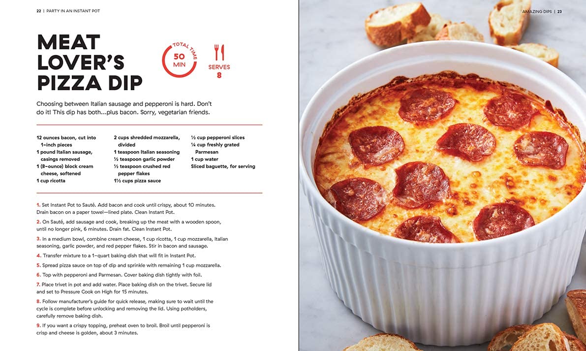 Party in an Instant Pot: 75+ Insanely Easy Instant Pot Recipes from the Editors of Delish - The Perfect Guide for Delicious Step-by-Step Meals for your Electric Pressure Cooker