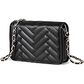 Asmeet Small Crossbody bags for women,Quilted Crossbody Bag,Leather Phone Wallet Purse with Credit Card Slots