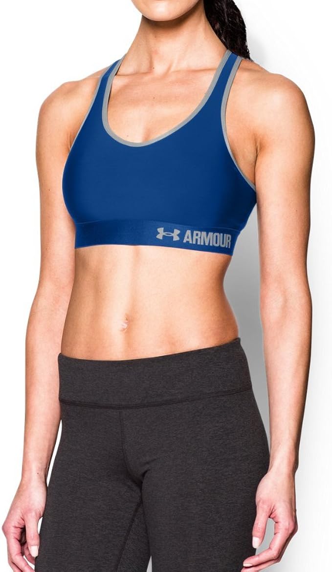 Under Armour Women's Mid Sports Bra Under Armour Amazon.co.uk Clothing
