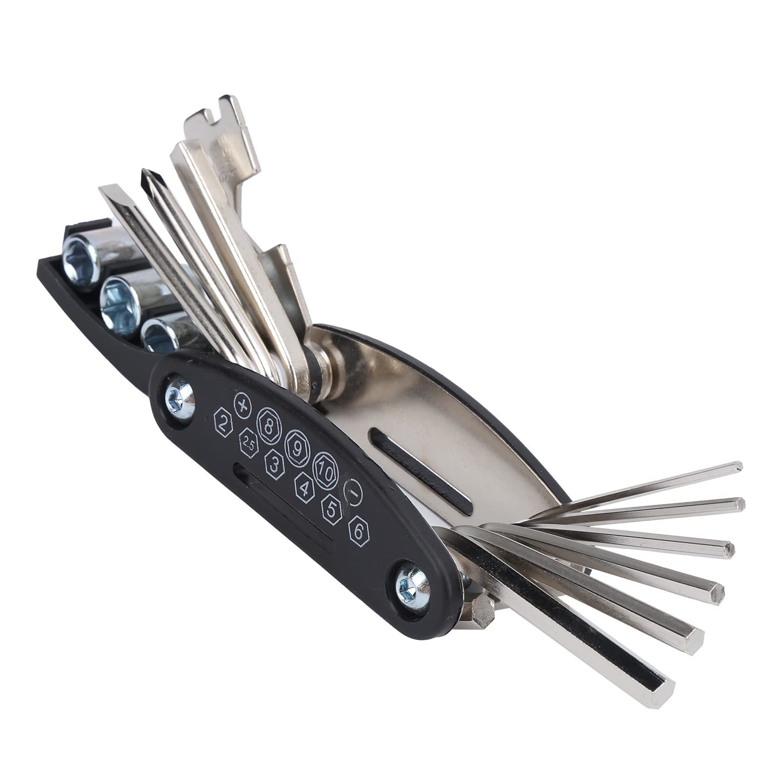 Quick Access Multi Tool, Guitar Multitool Multi‑Function Guitar Wrench Tool, Wrench 13‑in‑1 Combination Repair Adjustment Care Guitar Tools