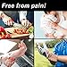 DayNcare Silicone Wrist Support Brace Premium Gel Sleeve | White Set of 2 for Right Left Hand | Relieve Wrist and Thumb Pain Including Arthritis, Rheumatism, Carpal Tunnel, Tenosynovitis & More
