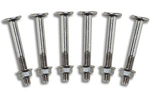 SWIM CENTRAL Set of 6 HydroTools Stainless Steel Swimming Pool Ladder Bolts 3"