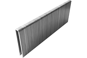 Toicann 18 Gauge Norrow 1/4" Crown Staples 304 Stainless Steel 18 GA Staples for Pneumatic, Electric Stapler (1-1/2")