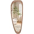 WallBeyond Asymmetrical Mirror, Irregular Mirror Full Length, Boho Wall Mirrors Decorative for Bedroom Living Room Entryway Hall, Mid Century Modern Decor 60" H x 22" W
