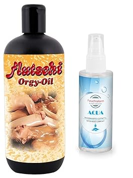Massageöl Gleitöl Gleitgel Erotik Sex Oil (500ml) pflegendes Liebesöl Sexöl Gleitmittel Sex, duftneutral und geschmacksneutra
