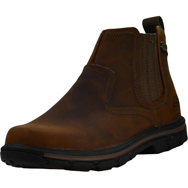 Amazon.com: Skechers mens Resment Korver Chukka Boot, Dark  display picture 1