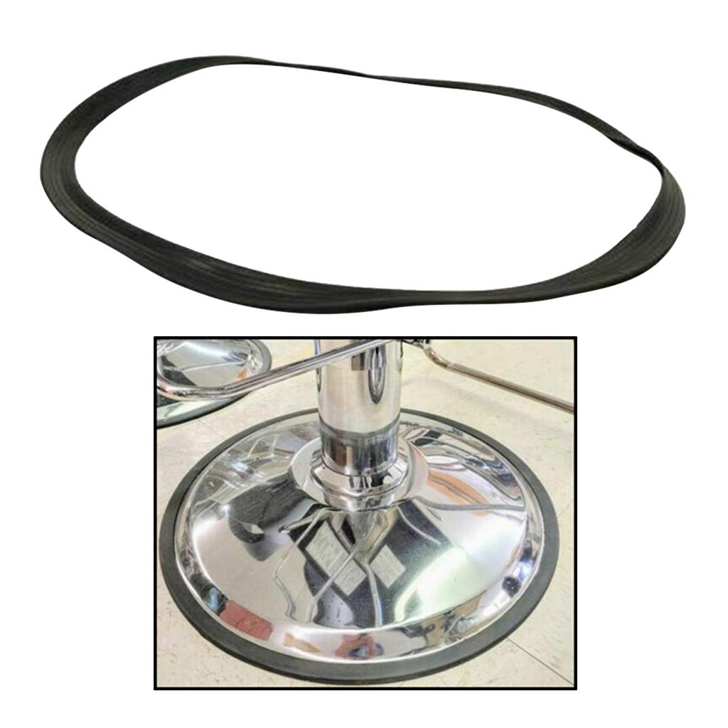 joyMerit 4 X Salon Chair Hydraulic Base Equipment Floor Protective Rubber Gasket: Beauty