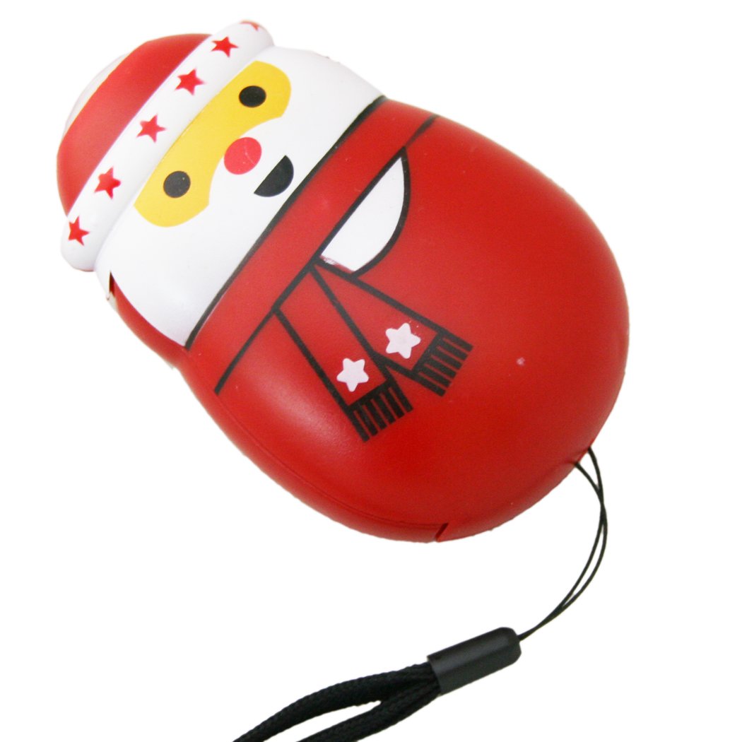 Monster Parties Santa Torch - Children's Santa Claus Themed Torch - No Batteries Required - Unisex - 9cm