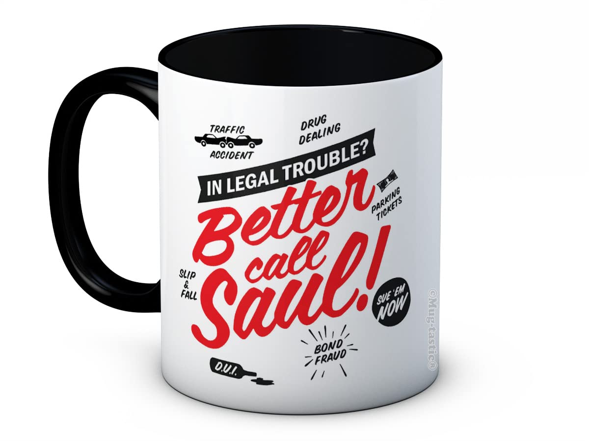 Better Call Saul - Breaking Bad - Ceramic Coffee Mug (Black)