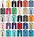 Gioberti Boy's Long Sleeve Dress Shirt + Stripe Clip Tie