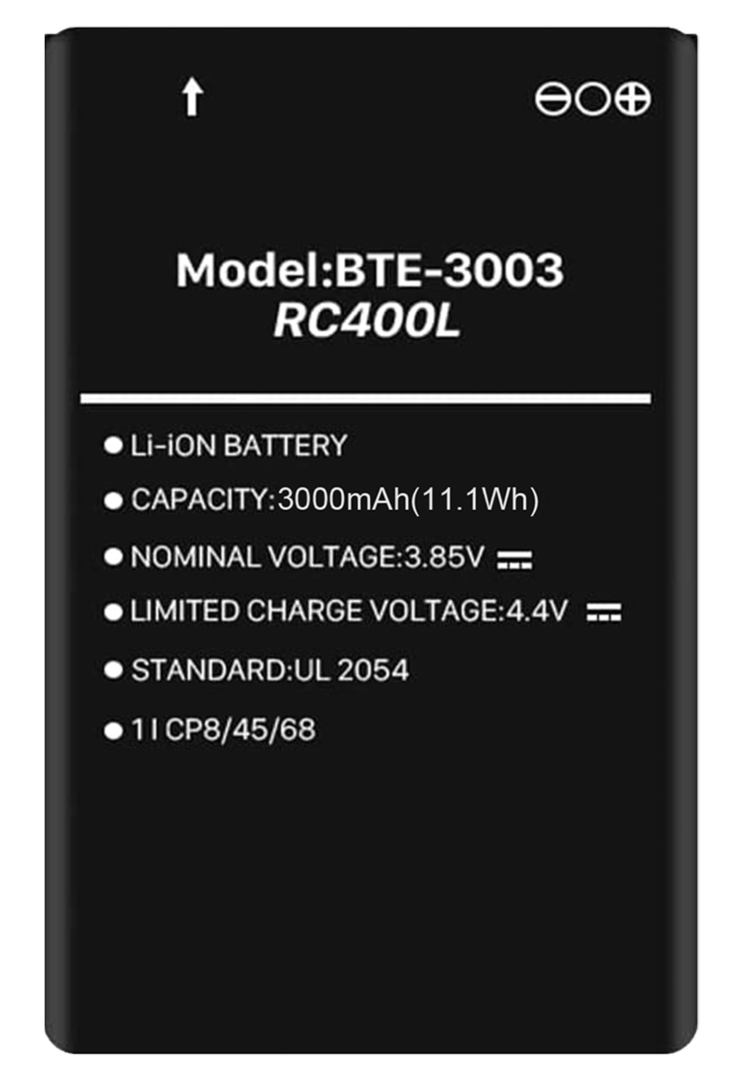 Photo 1 of [Upgraded] Xeceor Battery for BTE-3003, 3000mAh Replacement Battery for Verizon Orbic Speed Mobile Hotspot RC400L ORB400LB