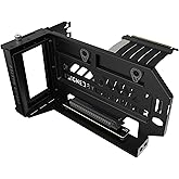 Cooler Master MasterAccessory Vertical GPU Card Holder Kit V3 Black, Premium Riser Cable PCI-E 4.0 x16-165mm, PCIe 3.0 Compat