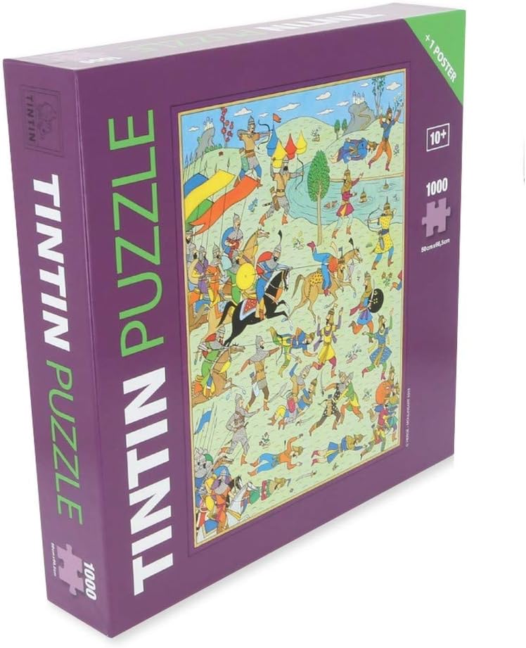 Moulinsart 81551 Puzzle Battle of Zileheroum