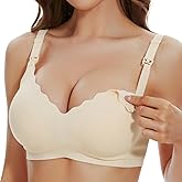 Dresime Nursing Bras for Breastfeeding Seamless Maternity Bra Ultra Comfort Pregnancy Sleep Bralette for Women