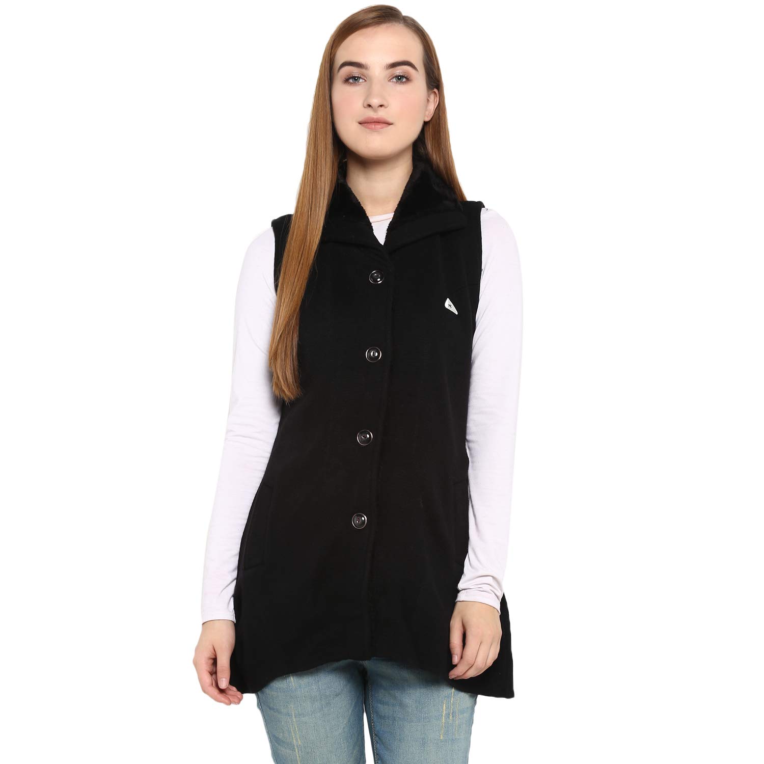 monte carlo black solid wool blend polo collar cardigan