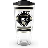 Tervis UCF Knights - First String Made in USA Double Walled Insulated Tumbler Travel Cup Keeps Drinks Cold & Hot, 24oz, Classic