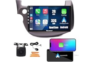 Kunfine Car CarPlay Android Auto Navigation Stereo GPS Radio Reverse Camera Display 10" IPS Touchscreen Headunit Tablet Pad M