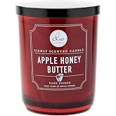 DW Home Apple Honey Butter Scented Candle for Home, 15 oz, Large Double Wick Candle Jar, Up to 56H Burn Time, Luxury Scented Candle for Relaxation, Gifting, Home Decor