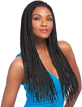 Amazon Com Synthetic Braided Lace Front Wig For Black Women