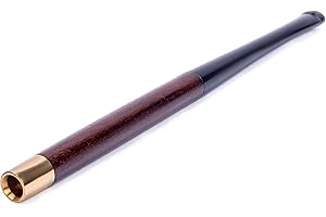 DR WATSON Dr. Watson - 5.1" Wooden Cigarette Holder, fits Extra Slim Cigarettes, Smooth Finish, Handmade (Also Available in Regular Size)