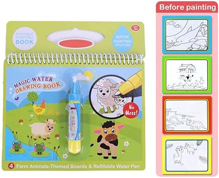 Gloglow Livre De Dessin De Leau Livre De Coloriage De Leau