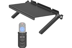 TIEBUTIE 13-Inch Wide Platform Adjustable TV Top Shelf, Screen Top Shelf Mount, Monitor Top of TV Shelfs Mounting Bracket for Streaming Devices, Cable Box, Router and Home Decor TVs Top Storage Bracket
