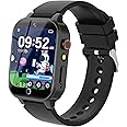 Cosjoype Smart Watch for Kids with 26 Puzzle Games HD Touchscreen Camera Video Music Player Habit Tracking Pedometer Alarm Flashlight 12/24 hr Educational Toys Birthday Gift for Girls Boys Ages 8 9 10