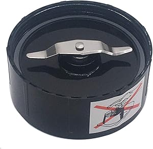 JOYSTAR Replacement Flat Milling Blade ,Compatible with 250 watts Magic Bullet MB 1001 /MB 1001B/MBR-1701 /MBR-1702 /MBR-1101 /MB-BX1770-02/MBR-0301Blender only