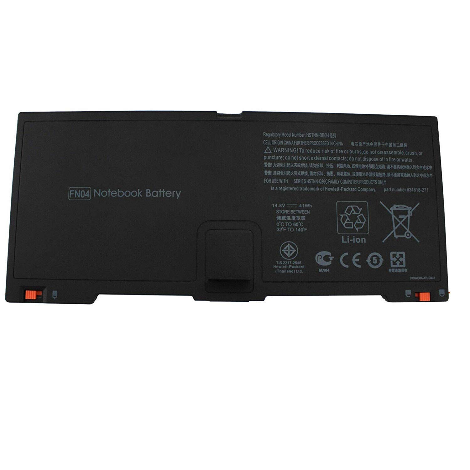 FN04 QG644PA QK648AA HFTNN-DB0H 634818-271 FN04041 635146-001 Laptop Battery Replacement for HP ProBook 5330 5330m Series(14.8V 41Wh)