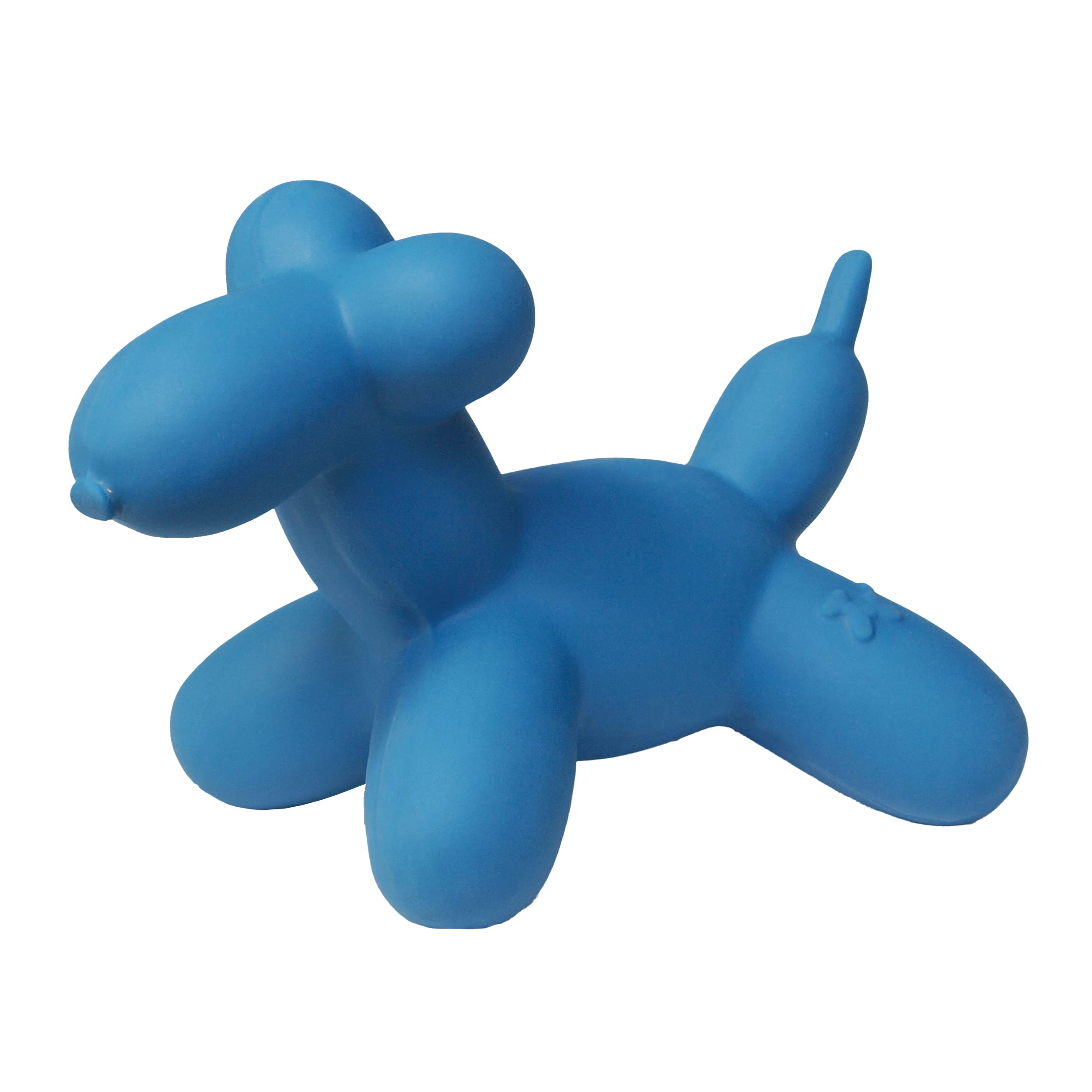 Photo 1 of Outward Hound by Charming Pet Latex Rubber Balloon Squeaky Dog Toy, Blue, Large