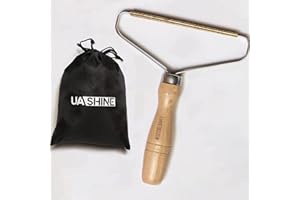 UASHINE Uproot Lint Cleaner Pro Non-Damaging Pet Hair and Fur Remover - Reusable Pet Lint Remover and Carpet Scraper for Easy Clean - Stress-Free Cat Hair Remover for Couch, Stair, Cloths & Rugs! (1)