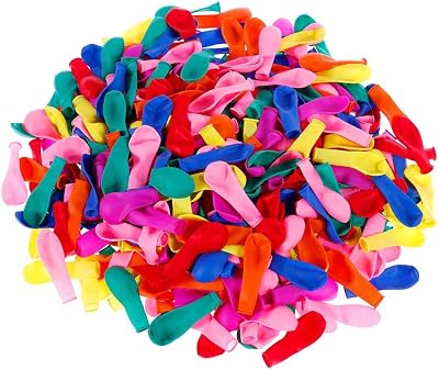 Faburo 1000pcs Multicoloured Water Balloons Kids Outdoor Party