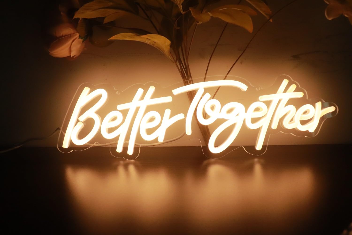 LED Neon Sign Night Light for Wall Party Décor Bedroom Room Bar Wedding Home Birthday Art Decoration Christmas with USB Chain Light modulator 5v