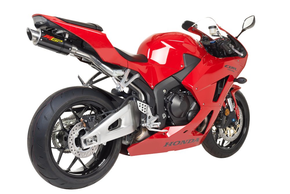 Hotbodies Racing 409012400 Carbon Fiber SlipOn MGP Exhaust Canister