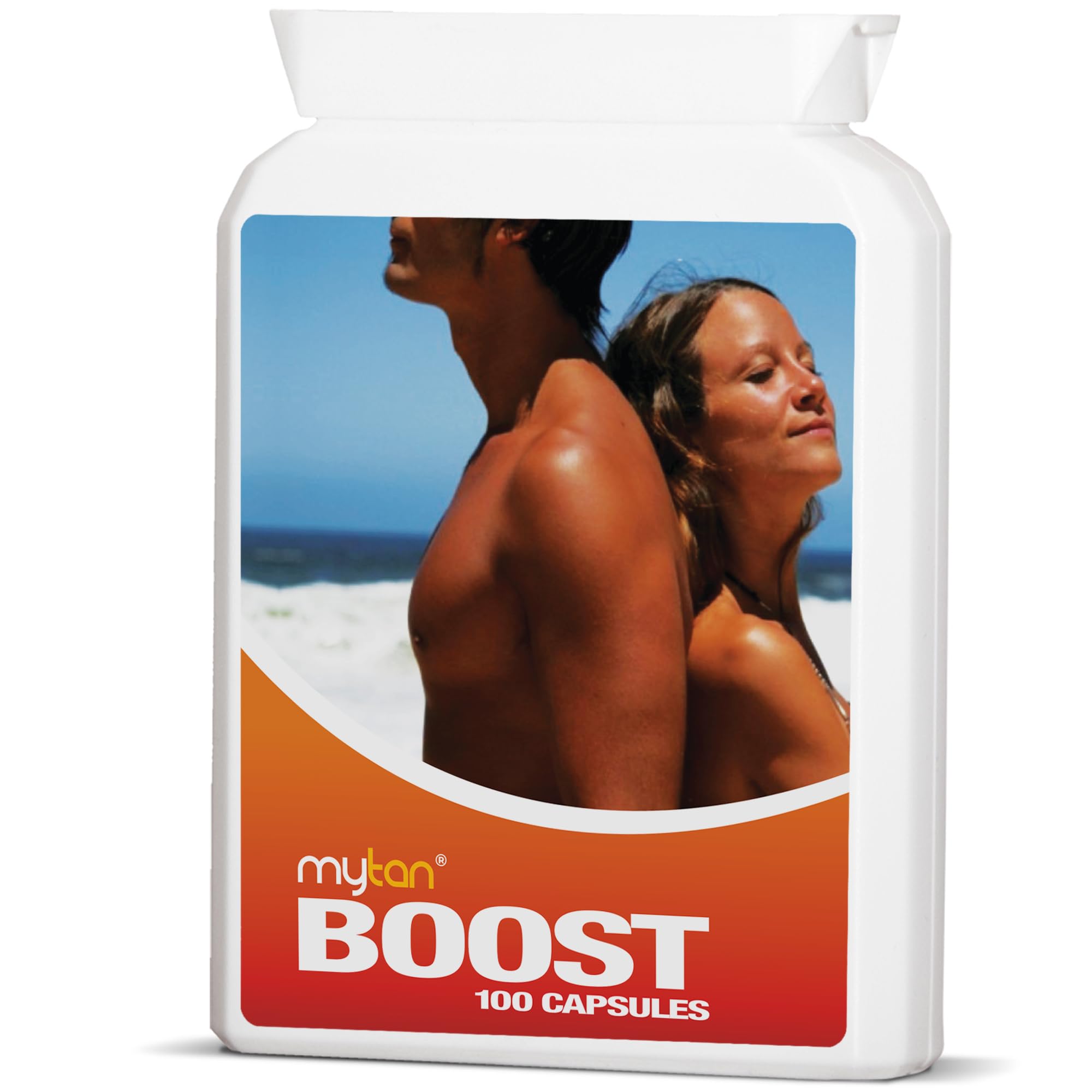 MyTan Boost Tanning Tablets | 100 Sun Tan Pills | All Natural Tanning Pills | Tanning Accelerator | Tan Booster