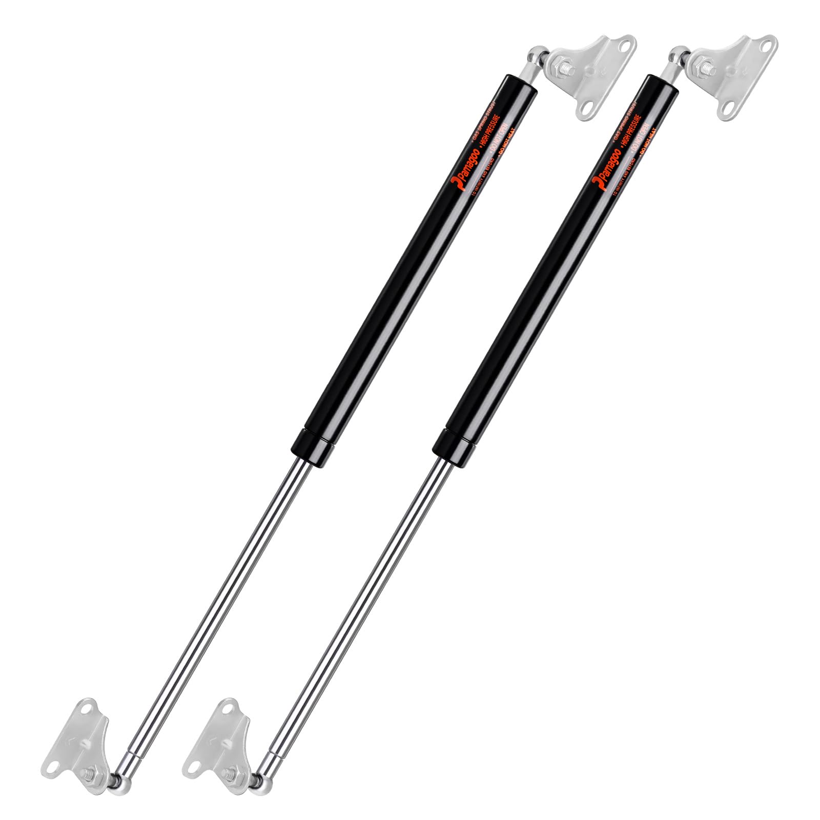 Photo 1 of 23 Inch 120 Lb Gas Struts for Heavy Lid Rv Bed Lift Kit Heavy Duty Shock, 23'' Gas Spring TV Cabinet Door, with Mounting Brackets, Fit 96-132 lbs 2 Pack