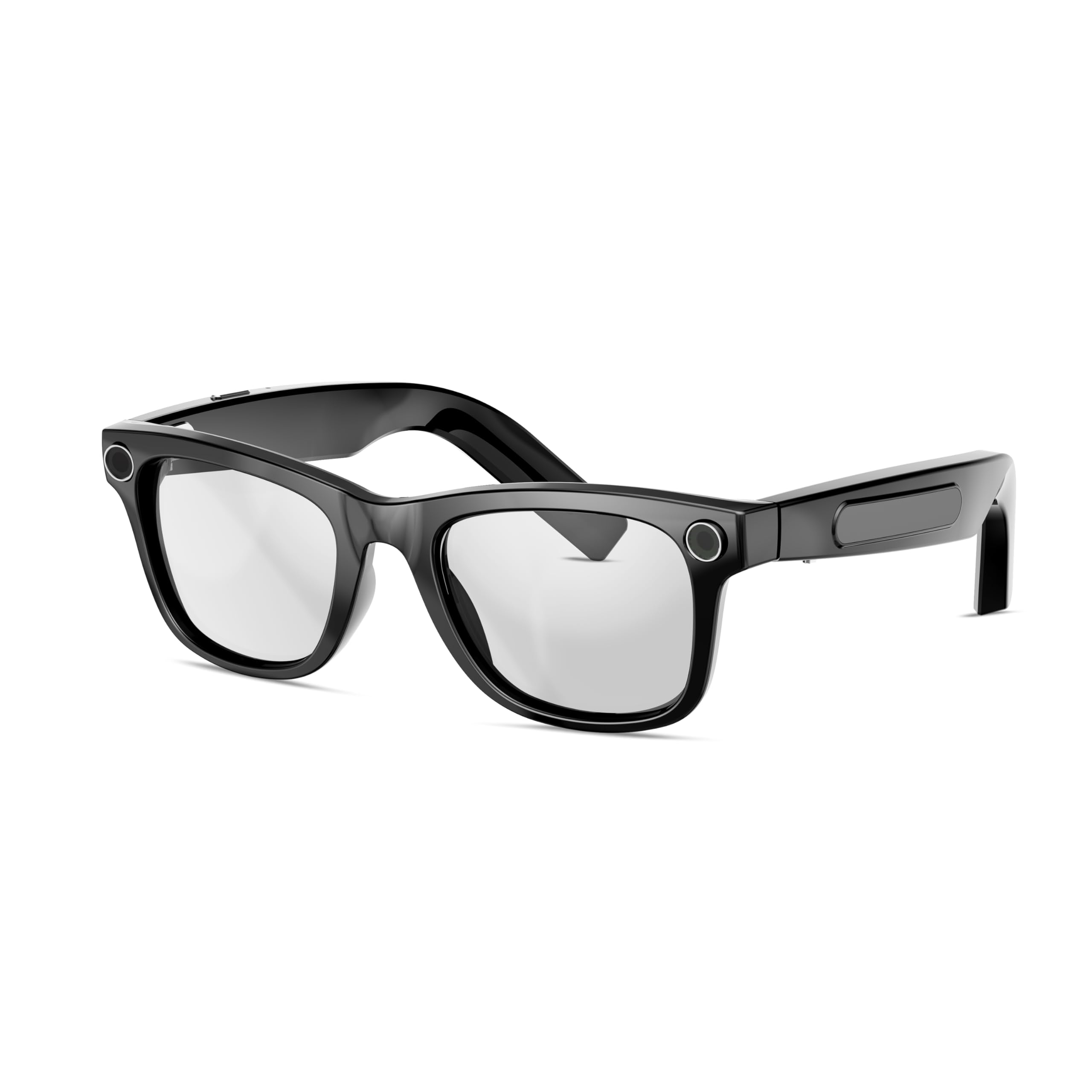 Photo 1 of **TURNS ON***
AI Smart Glasses with Camera, 800W Camera & 2K Video Recording, Powered by ChatGPT, 160+Languages Real-Time Translation, HiFi Audio & Music Control, Smart Sunglasses with Video Recording (Clear-Lens)