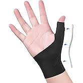 Thumb Wrist Brace Copper Compression Stabilizer Thumb Support Spica Splint for Carpal Tunnel, Arthritis, Tendonitis and TFCC Pain Relief - Women & Men - Fits Left or Right Hand - Breathable, Soft and