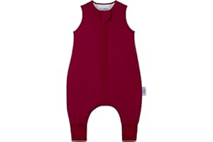 HIBBY Rayon from Bamboo Baby Sleep Sack with Feet & Legs | 1.0 TOG | Luxuriously Soft