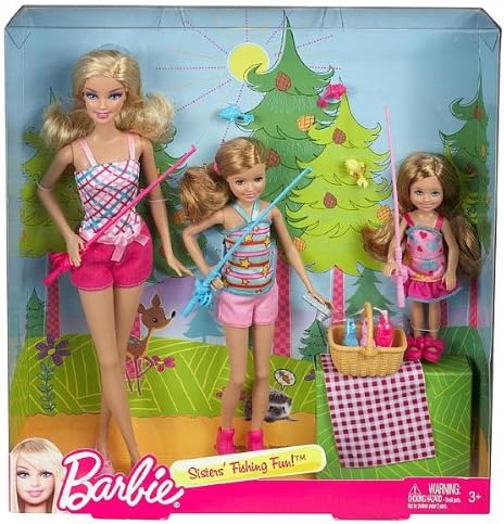 Amazon.com: Barbie Sisters' Fishing Fun 