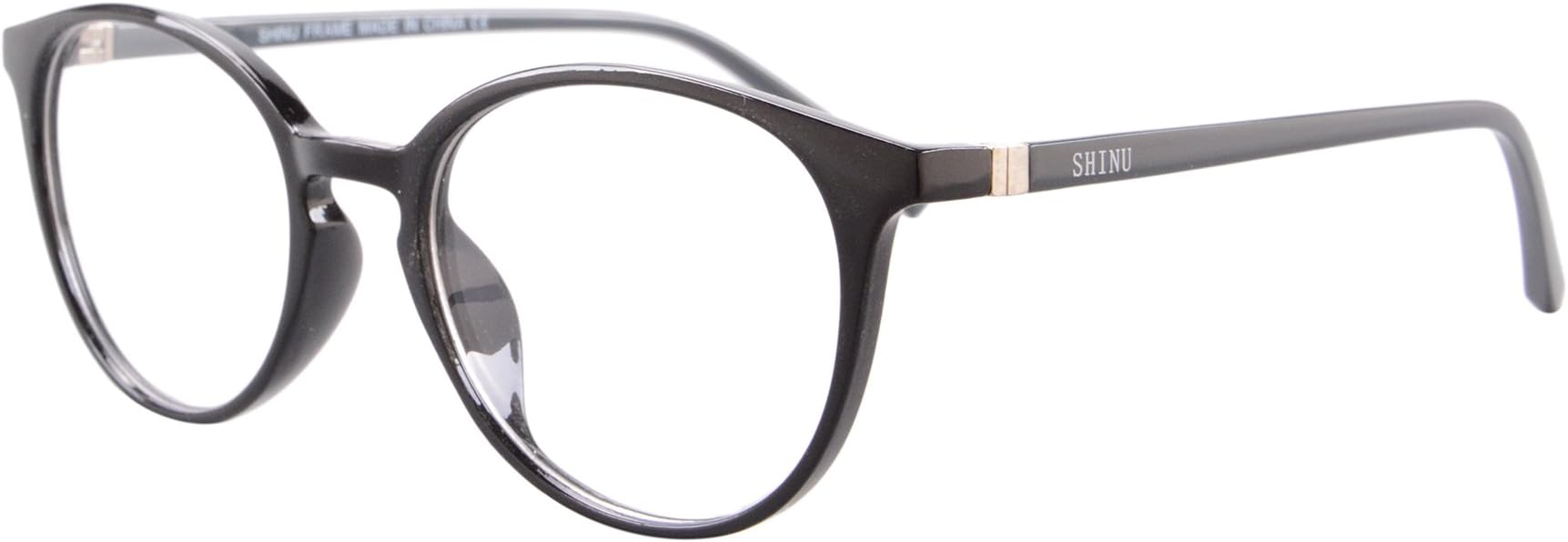 SHINU Women's Lightweight Frame Progressive Multifocus Anti Blue Light Reading Glasses-SH073