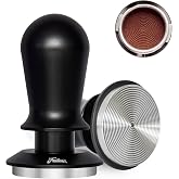 Feilair 54mm Espresso Tamper, Spring Loaded Self Leveling Coffee Tamper | 30lb Calibrated Tamper Tool Espresso, 53mm stainless steel ripple base prevents channeling for Breville portafilters