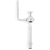 10.5mm Medium L-Rod Ball Arm Tom Holder with Memory Lock (SC-BALRM) | Drum Hardware Tom Mount with 7/8" Down Tube for Drum Rack Systems, Rack Clamps &amp; Standard Tom Holder Setups &amp; Drum Kit Parts