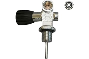 H2ODYSSEY Pro-Valve Scuba Tanks DIN Yoke - Stainless Steel Scuba Diving Quick Disconnect