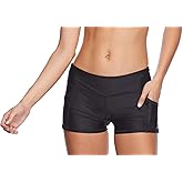 Body Glove Women's Standard Rider Elastic Waist Hybrid Swim Short