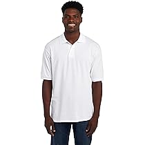 Jerzees Adult 6.5 oz. Premium 100% Ringspun Cotton Piqué Polo L