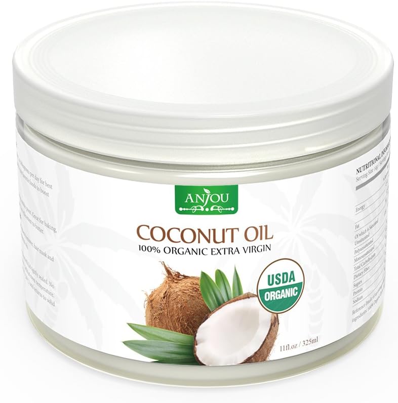 Anjou Olio di Cocco, Coconut Oil Puro, Extra Vergine da ...