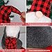 D-FantiX Christmas Valentines Gnomes Plush, Mr Santa Scandinavian Swedish Tomte Gnome Figurines Christmas Ornaments Christmas Decoration Home Décor 14 Inch