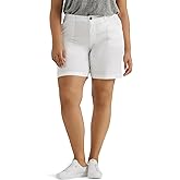 Lee Womens Plus Size Ultra Lux Comfort with Flex-to-go Utility Bermuda Short