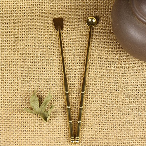 WellieSTR 7 Stlye Solid Brass Incense Tools Kit for Incense Burner Home Frangrance Accessory